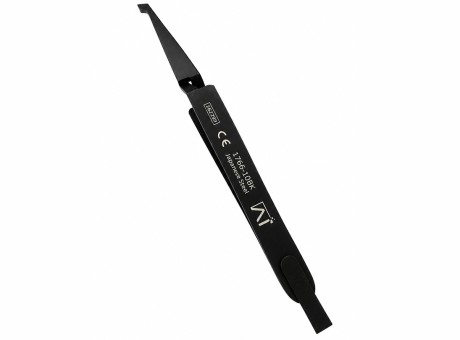 Обратный пинцет 13,5 см с позиционером черный